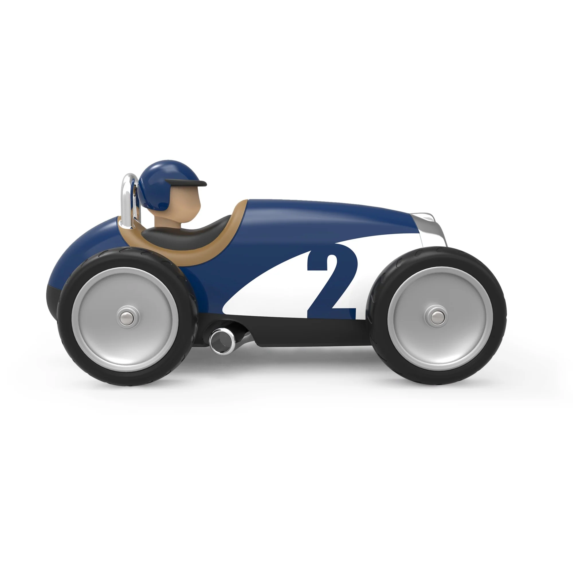 Petite voiture jouet : Racing Car Bleue – Image 3