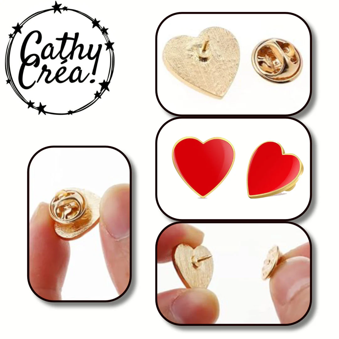Pin's "Tata d'Amour ❤️" - Carte personnalisée – Image 2