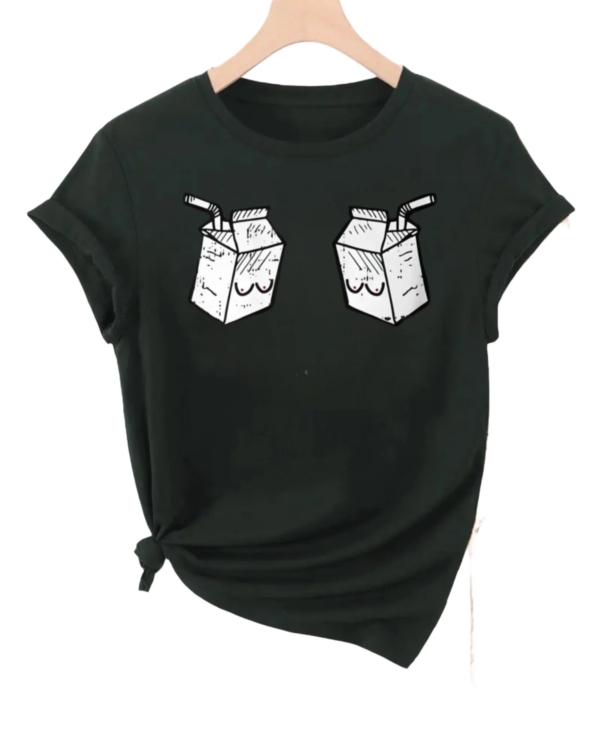 Haut d’allaitement - Motifs lait – Image 2