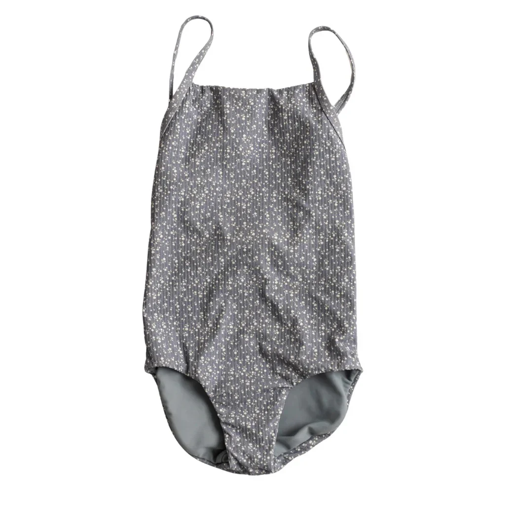 Maillot une pièce fillette fleuri – Image 2