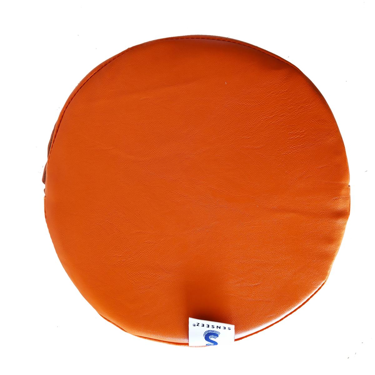 Coussin vibrant enfant ROND ORANGE – Image 2