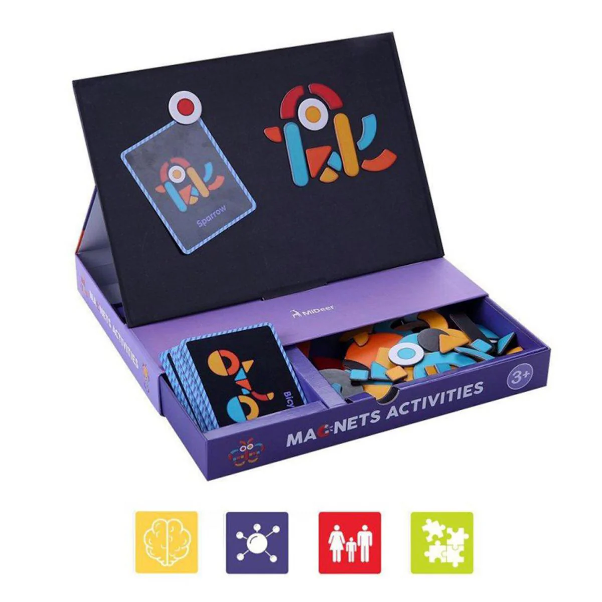 Coffret 92 formes magnétiques – Image 3