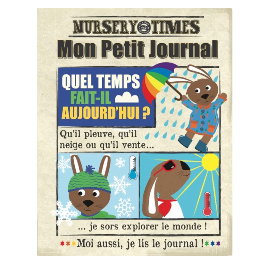 Mon journal en tissu - La météo