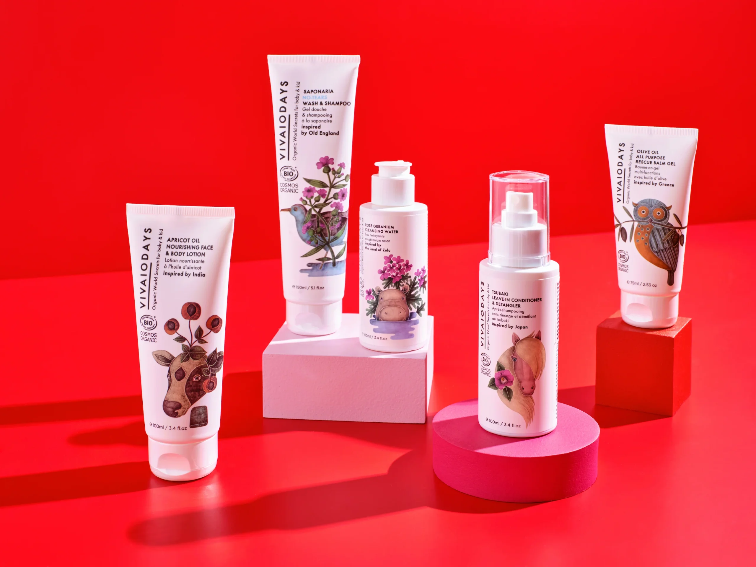 Gel douche et Shampoing anti-larmes Saponaria – Image 2