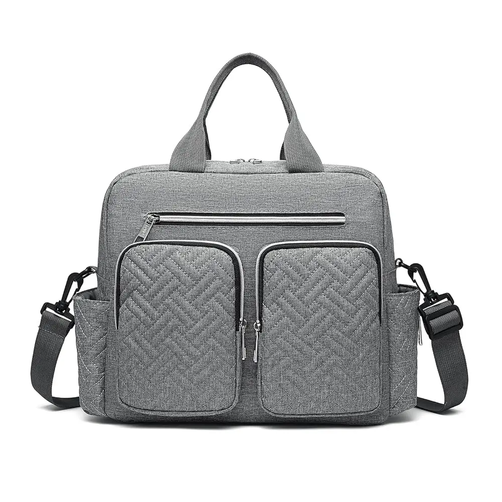 Sac Maternite Pratique Quilté Poches Isothermes – Image 9