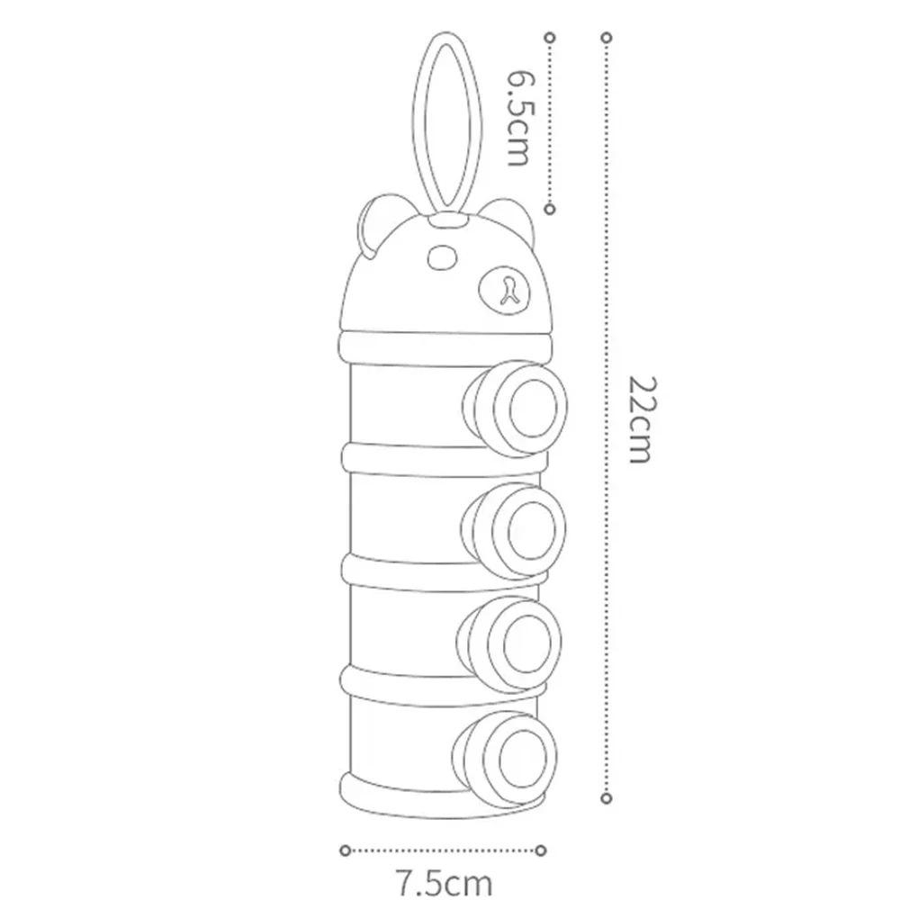 Boîte Doseuse de Lait en Poudre 4 Couches™ – Image 6