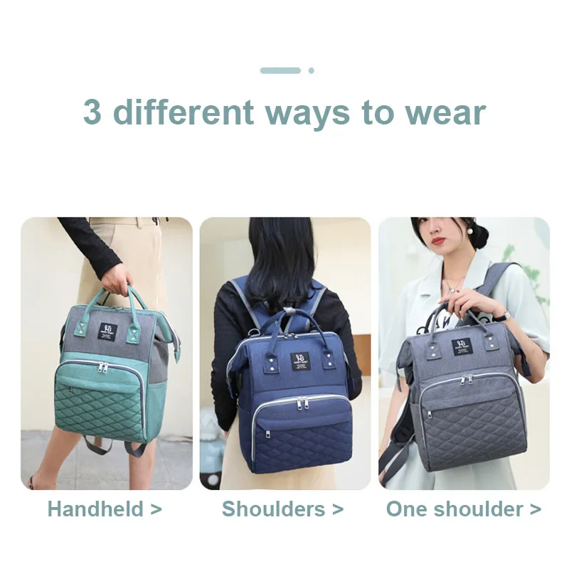 Sac Maternite à Dos Poussette USB – Image 4