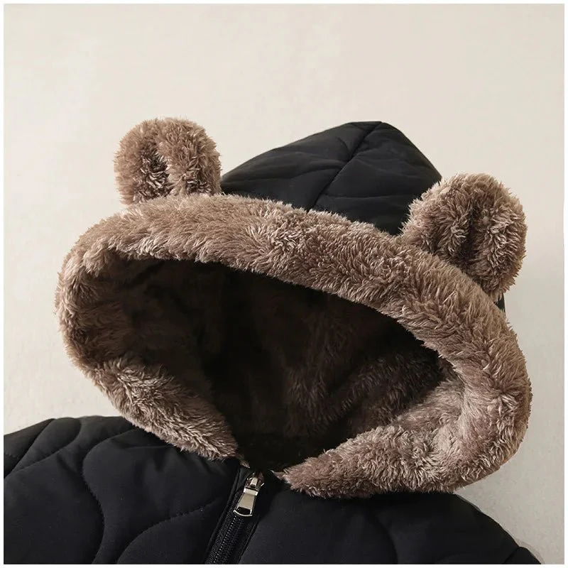 Combinaison Hiver Bébé 0-2 Ans – Doublée Fourrure Ultra Douce – Image 8