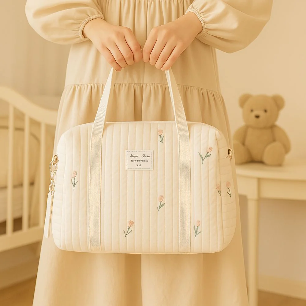 Sac à Langer Bandoulière Brodé – Image 3