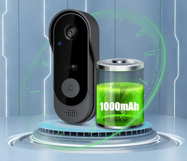 Sonnette sans Fil avec Caméra HD | 130° Vision Infrarouge – Image 2