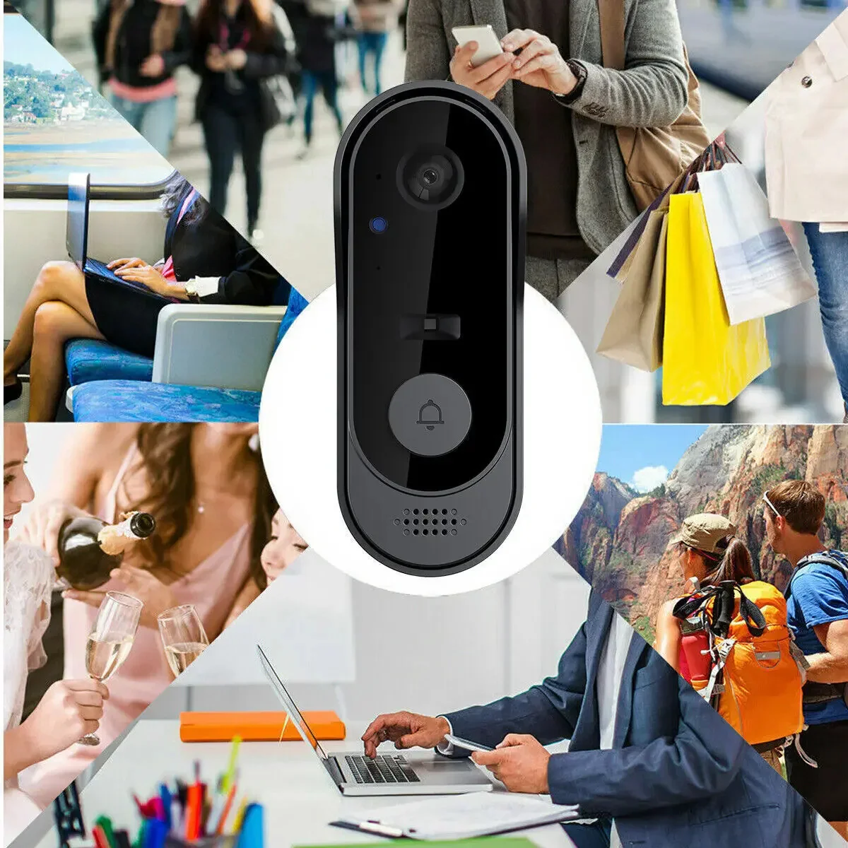 Sonnette sans Fil avec Caméra HD | 130° Vision Infrarouge – Image 5