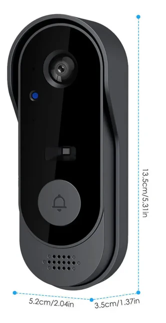 Sonnette sans Fil avec Caméra HD | 130° Vision Infrarouge – Image 4