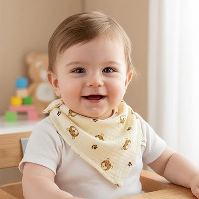Bavoir bandana | Ultra-absorbant – Image 2