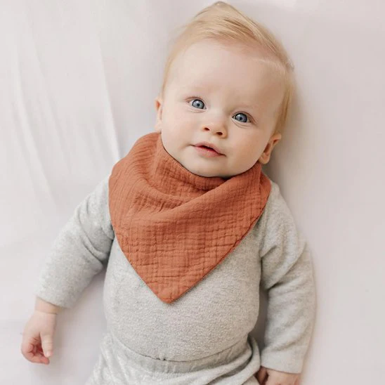 Bavoir bandana | Mousseline
