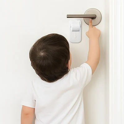Bloque Porte Bebe Sécurité Enfant Protection – Image 2