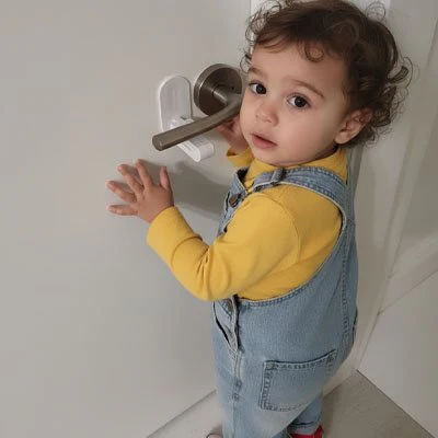 Bloque Porte Bebe Sécurité Enfant Protection – Image 4