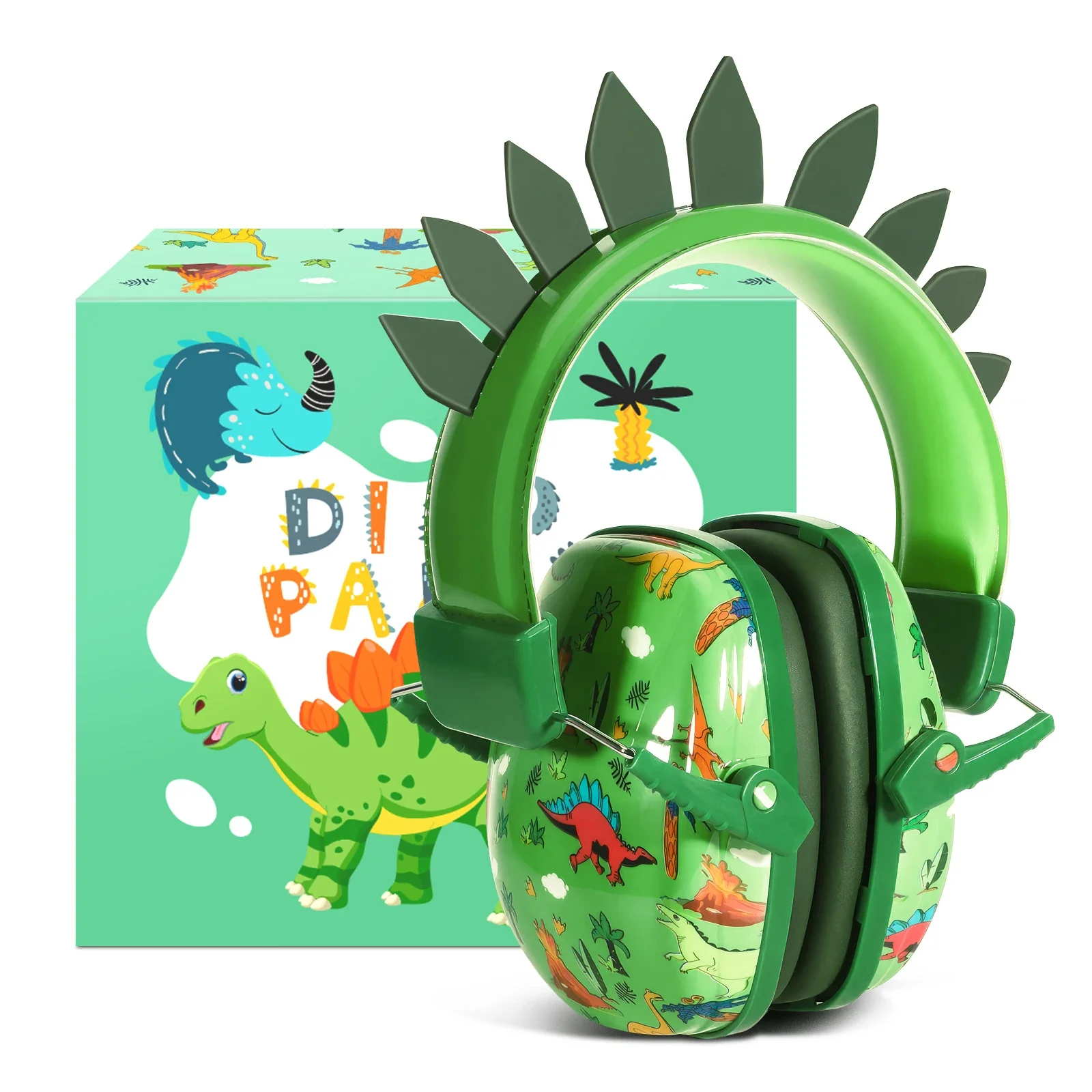 casque anti bruit enfant-dinosaure