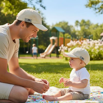Casquette pour bébé | Protection Solaire Ajustable – Image 5
