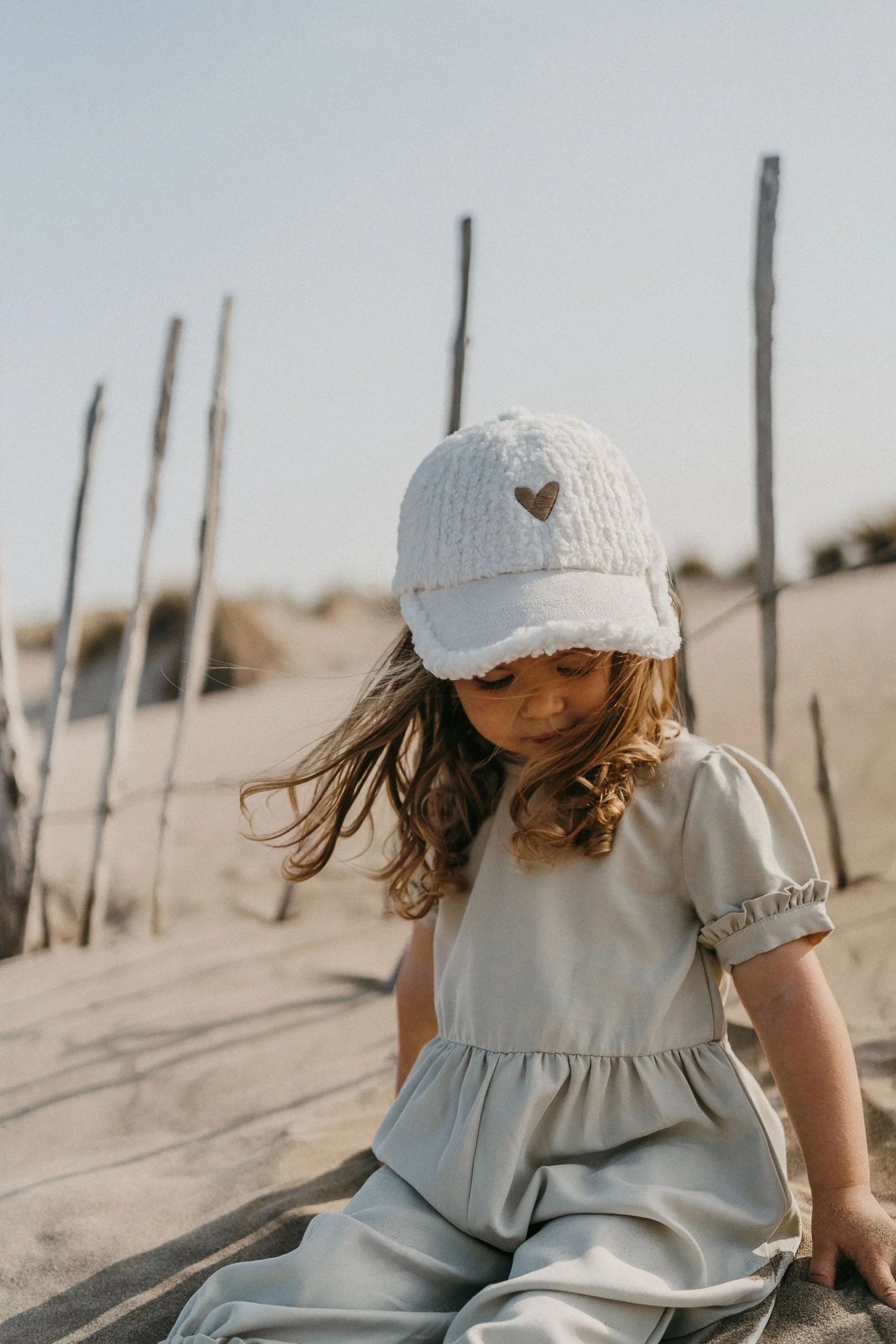 Casquette enfant Love - Blanc – Image 4