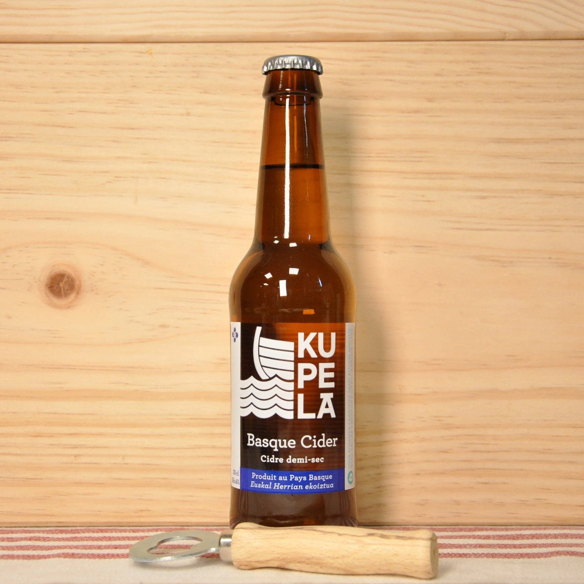Cidre demi-sec - Basque Cider - 33cl - ANTIGASPI