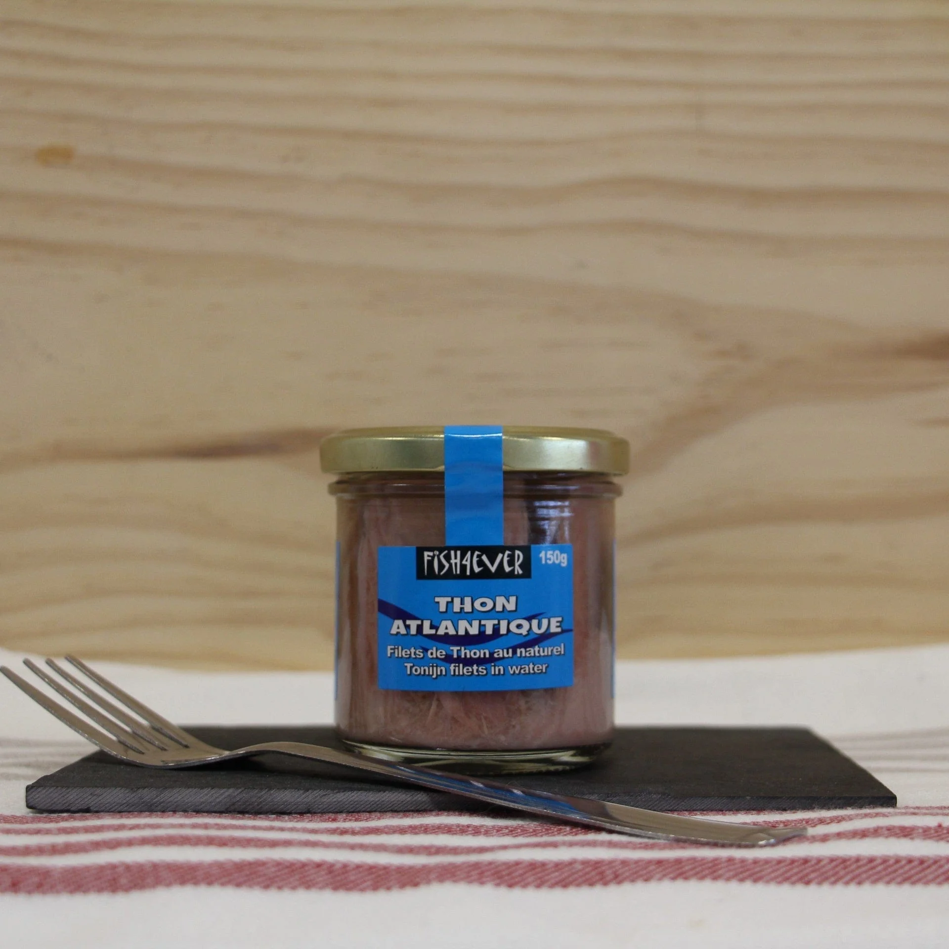 Filets de thon au naturel - 104g net égoutté
