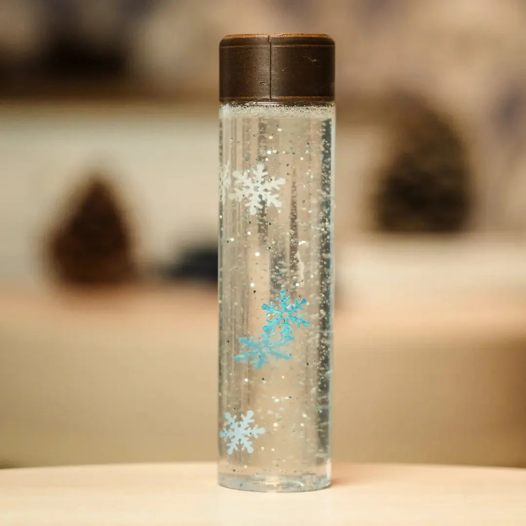 Bouteille sensorielle - Flocons de neige – Image 2
