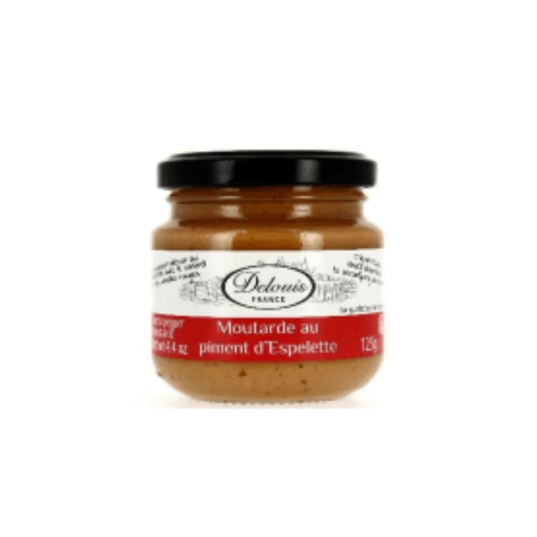 Moutarde piment d'Espelette AOP - 125g - ANTIGASPI