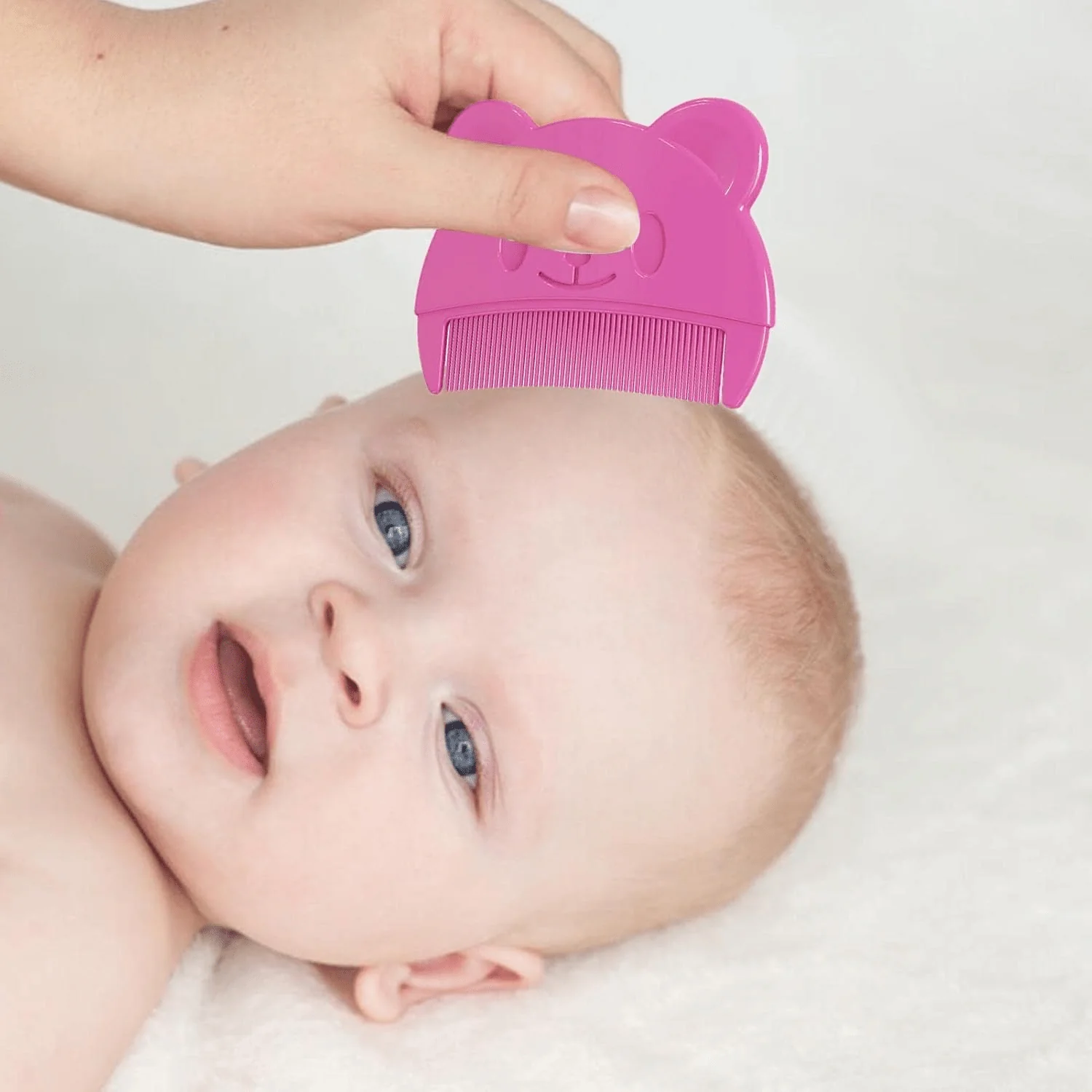 Peigne à cheveux - BabySoftComb™ - Rose – Image 4