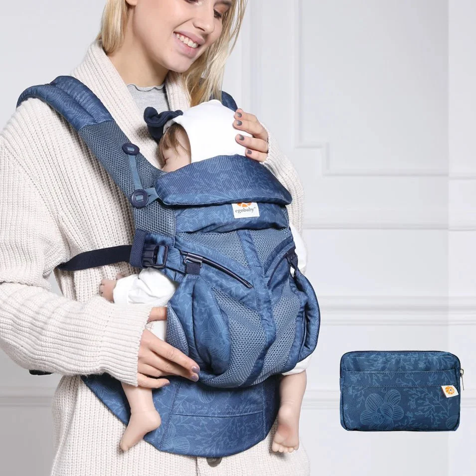 Porte Bébé - BreathBabyBag™ - Bleuprint – Image 2