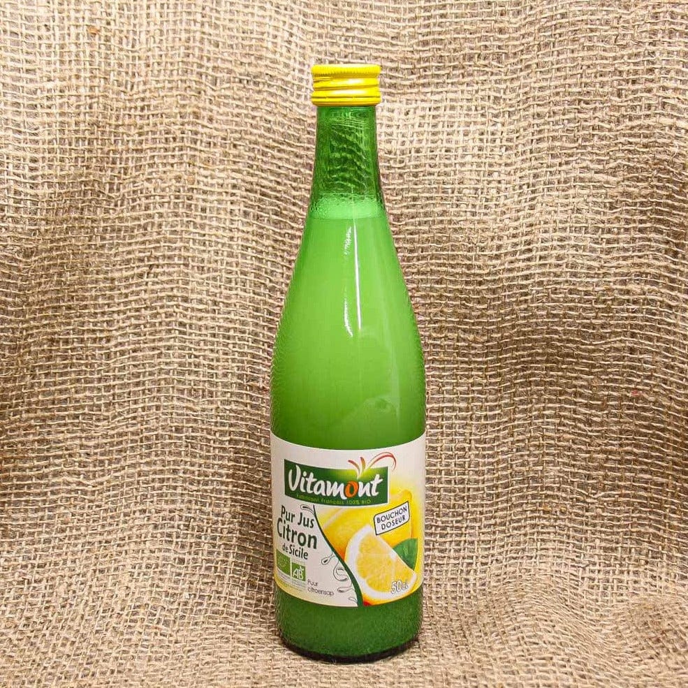 Pur jus de Citron de Sicile BIO - 50cl