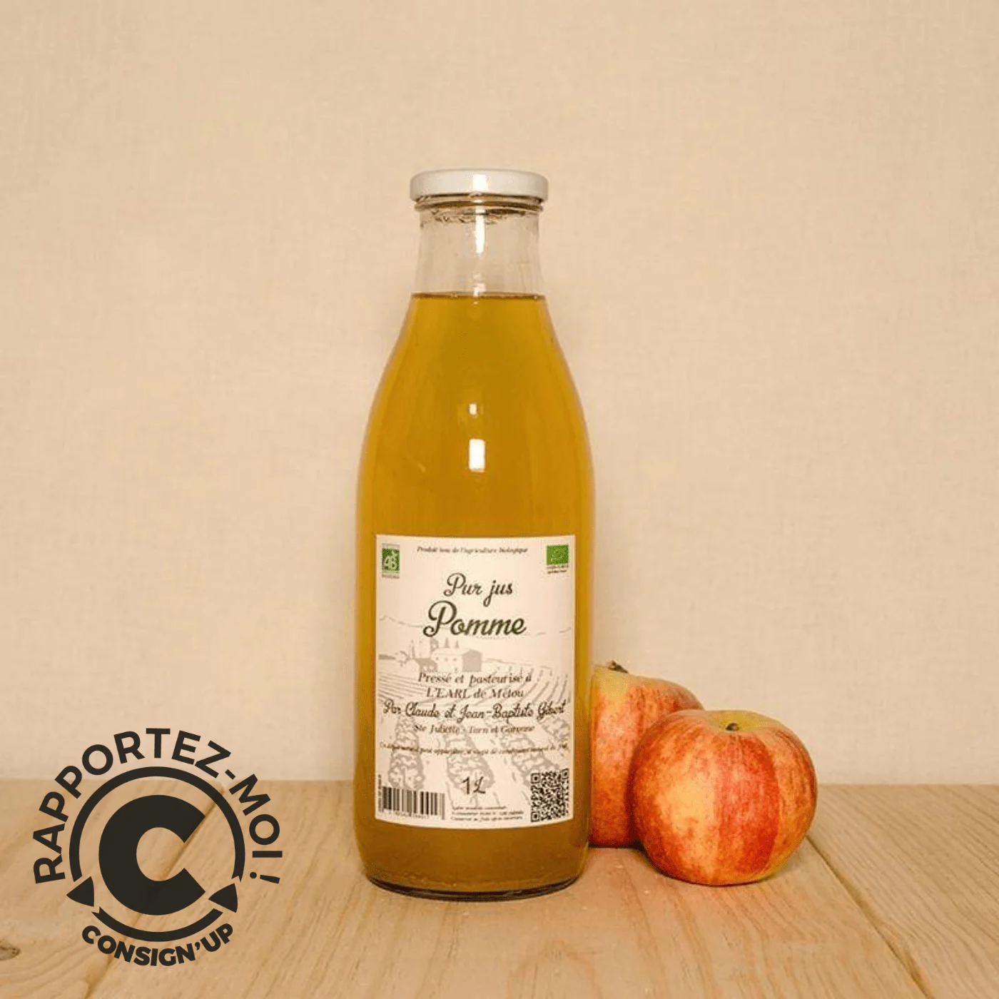 Pur jus de pomme BIO - 1L