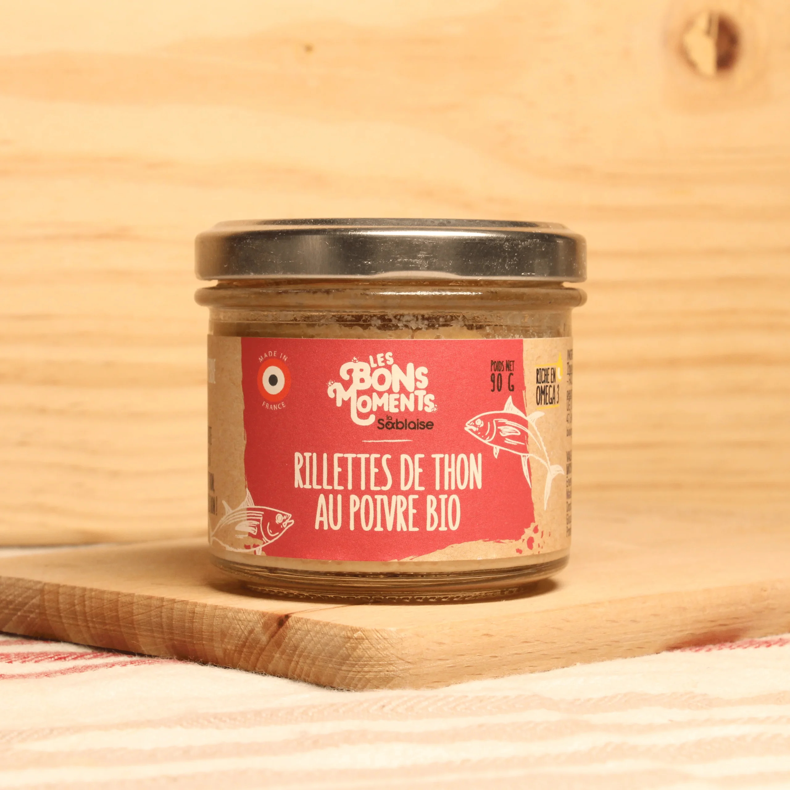 Rillettes de Thon au poivre - 90g
