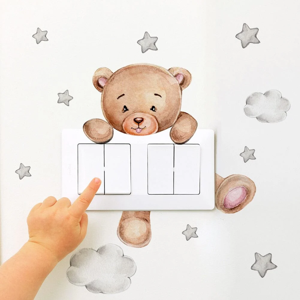 Stickybear™ - Sticker ourson décoratif | Chambre d'enfants – Image 3