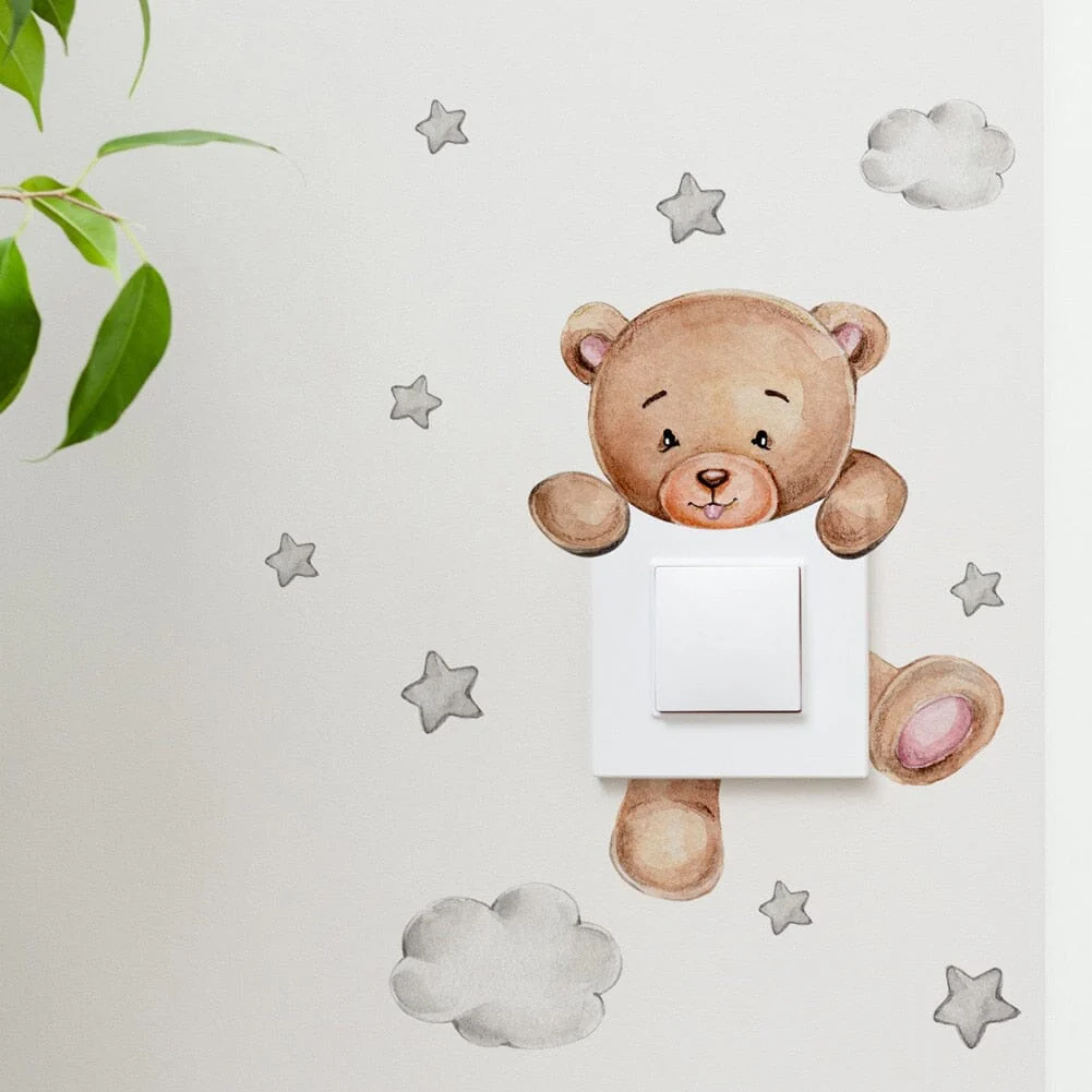 Stickybear™ - Sticker ourson décoratif | Chambre d'enfants – Image 2