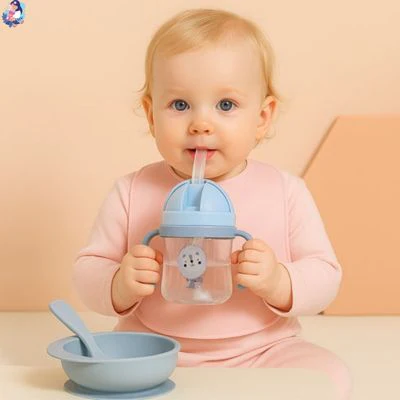 Verre bebe | Anti-fuite Ergonomique